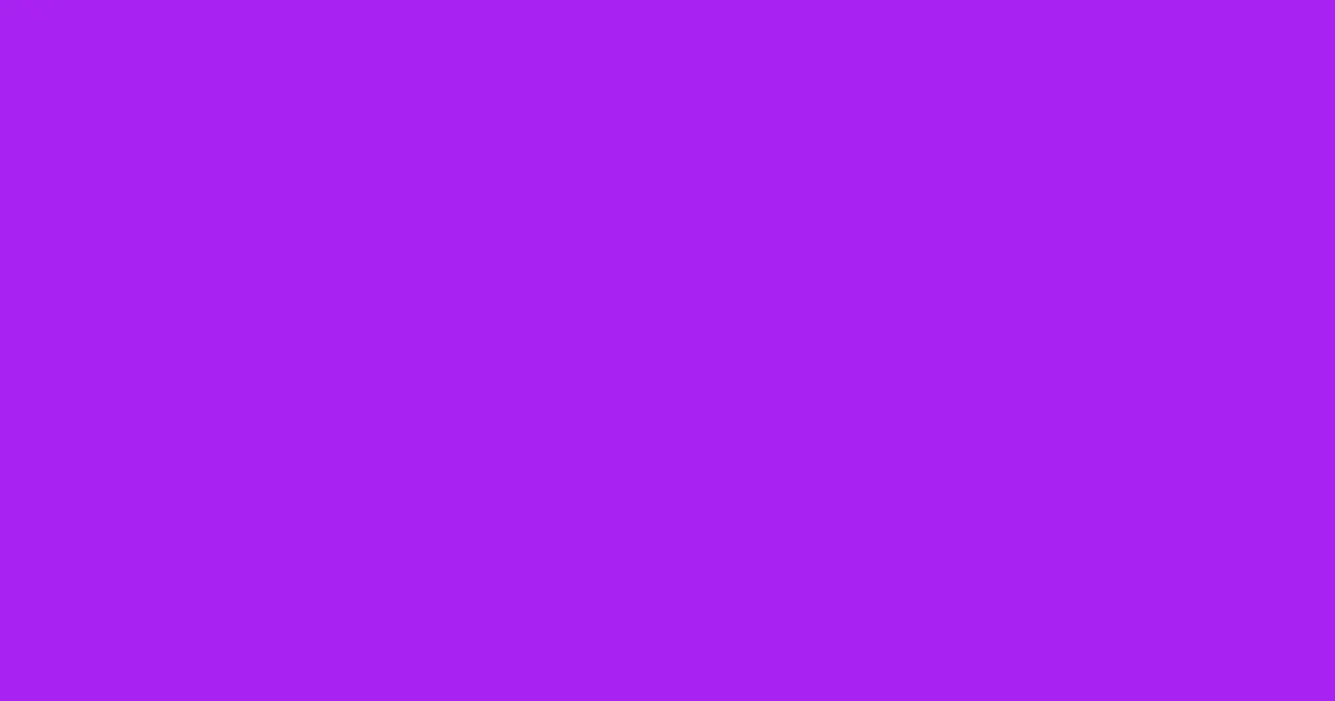 #a723f1 electric violet color image