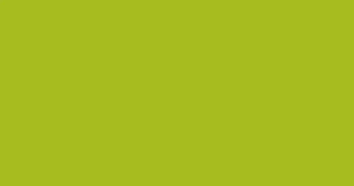 #a7bc1f citron color image