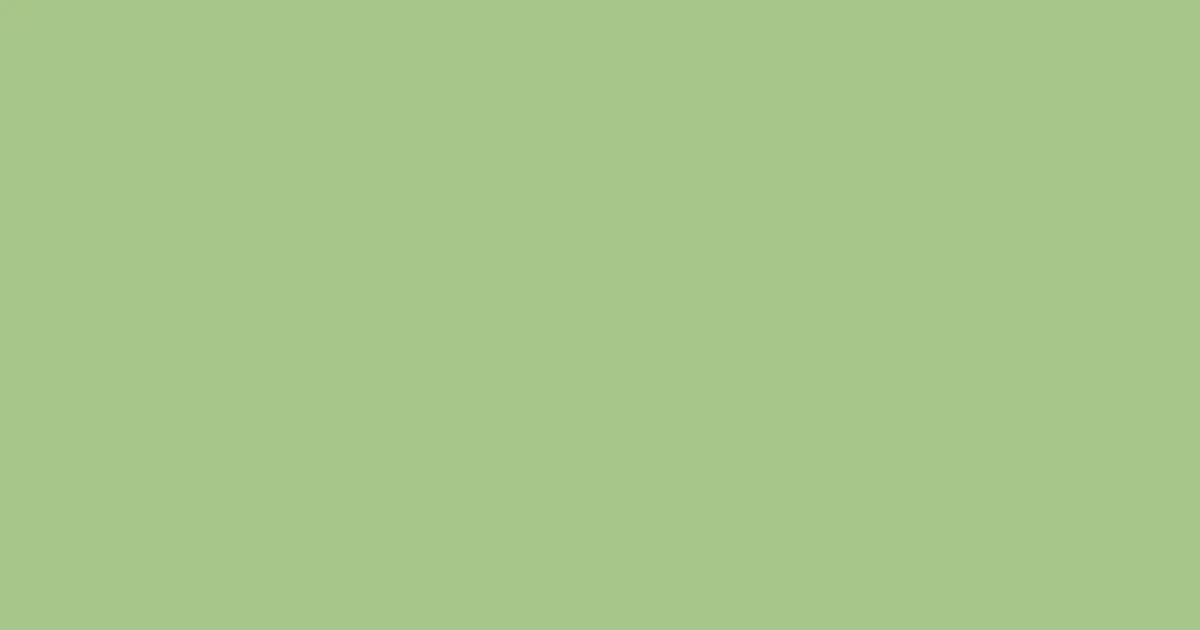 #a7c689 olivine color image