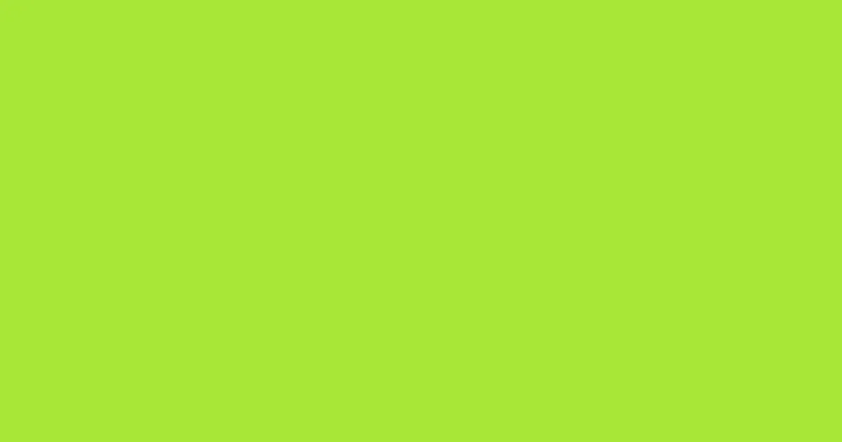 #a7e737 green lizard color image