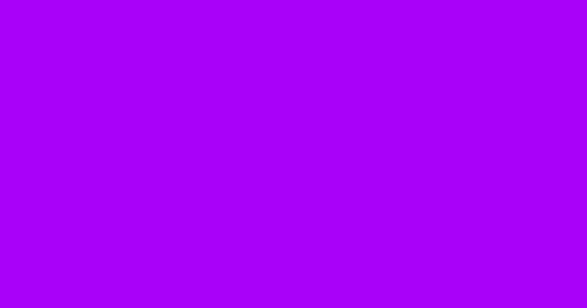 #a800f9 electric violet color image