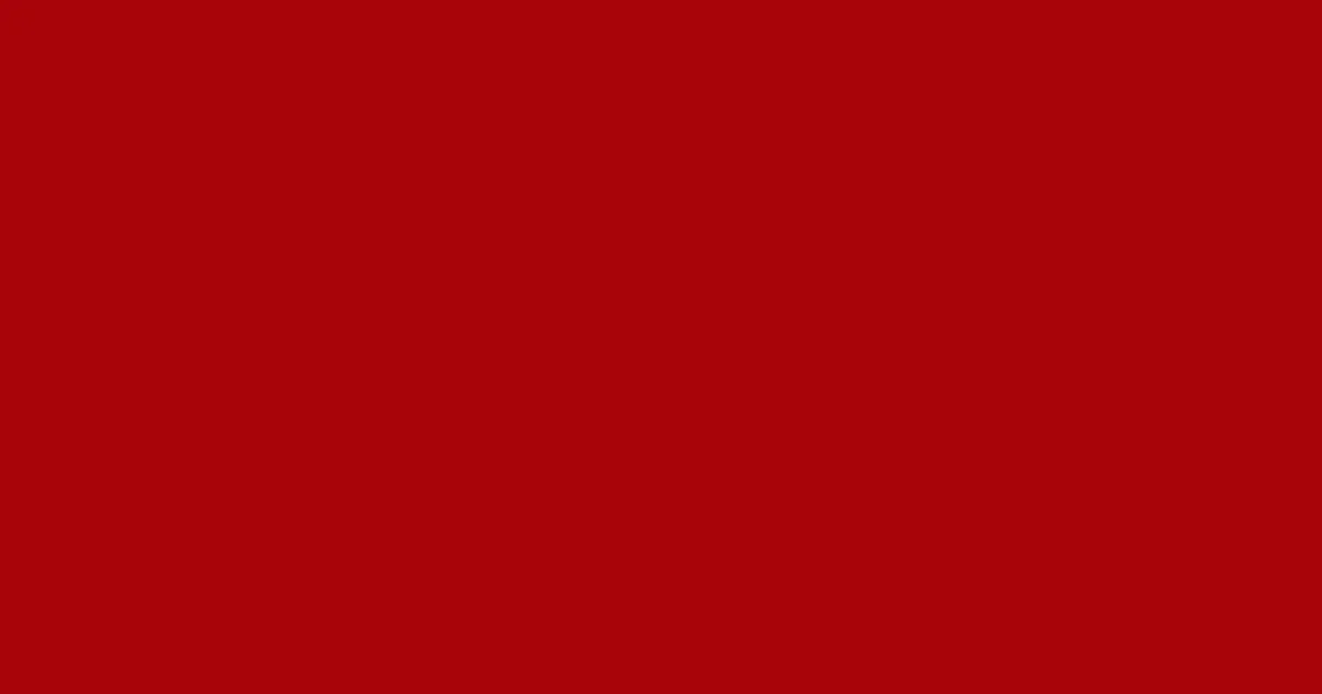 #a80409 bright red color image
