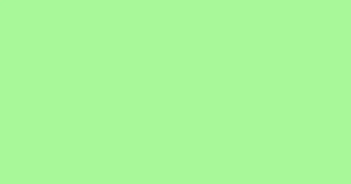 #a8f898 mint green color image