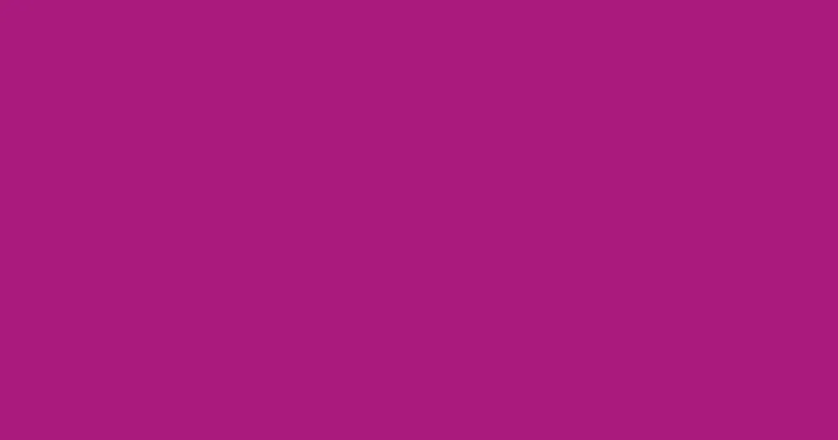 #a91a7c red violet color image