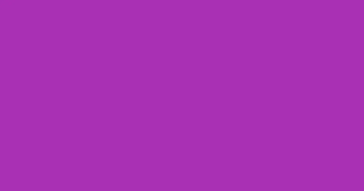 #a930b5 grape color image