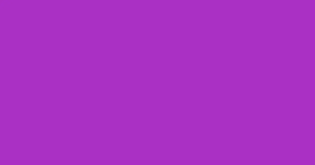 #a930c4 purple heart color image