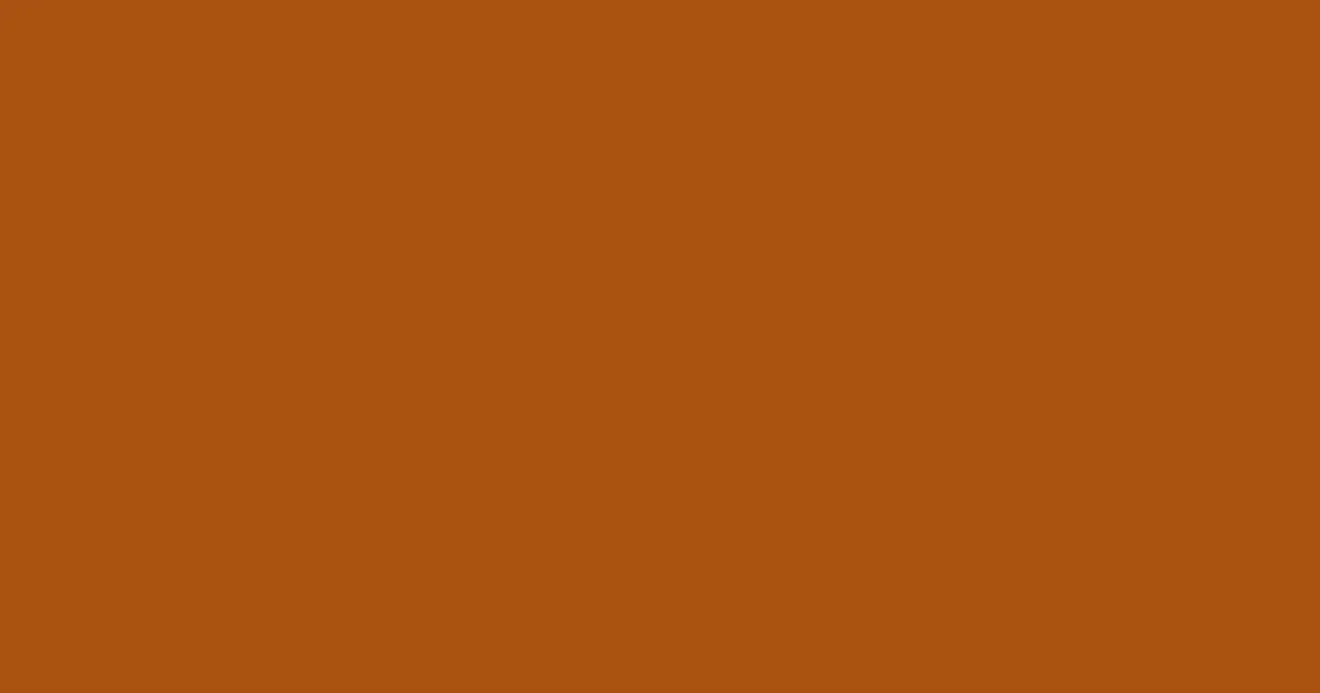 #a95311 fiery orange color image
