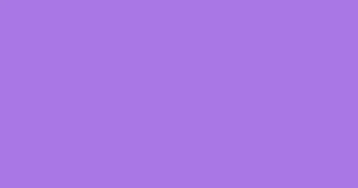 #a978e6 medium purple color image