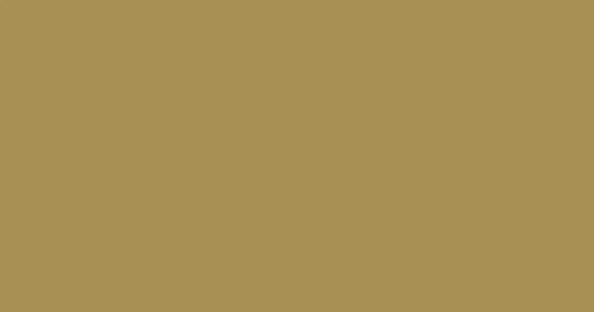 #a99054 limed oak color image