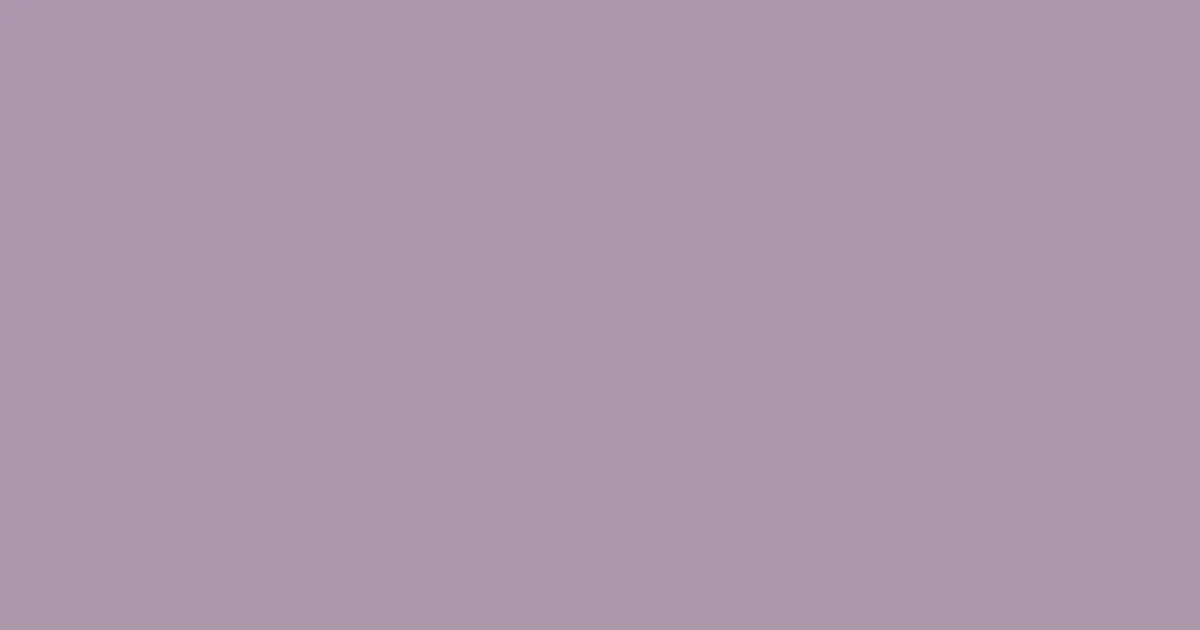 #a998a8 lilac luster color image