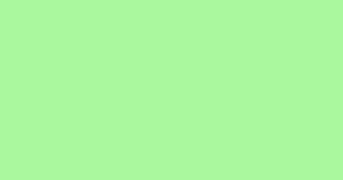 #a9f99d mint green color image