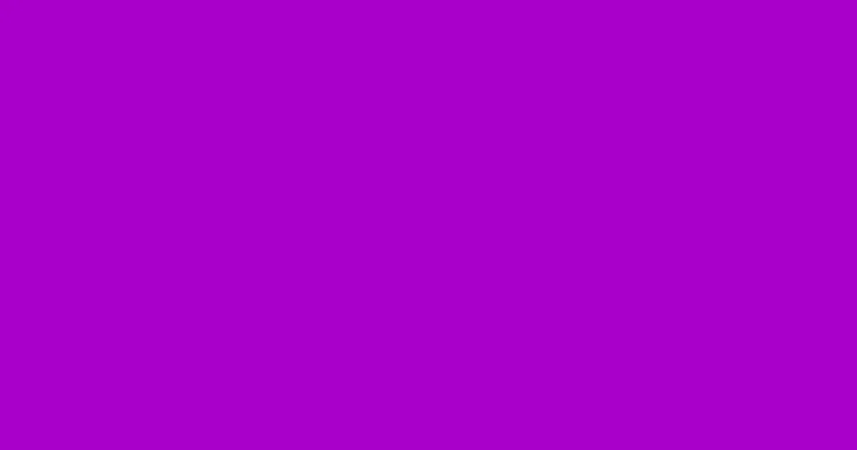 #aa00ca electric violet color image