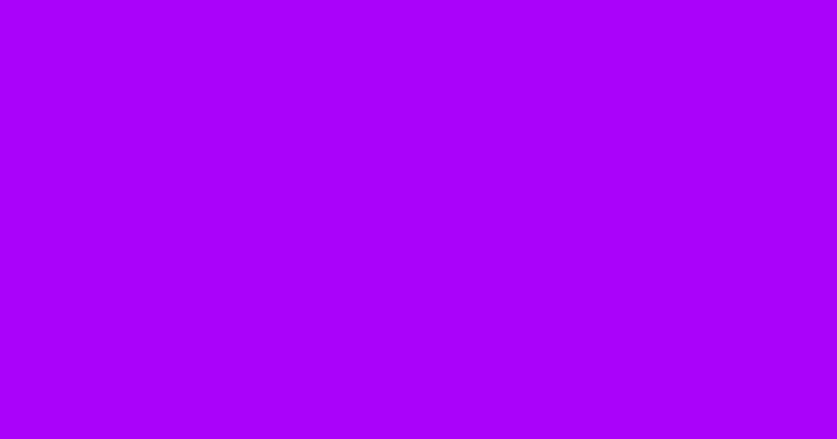 #aa01fa electric violet color image