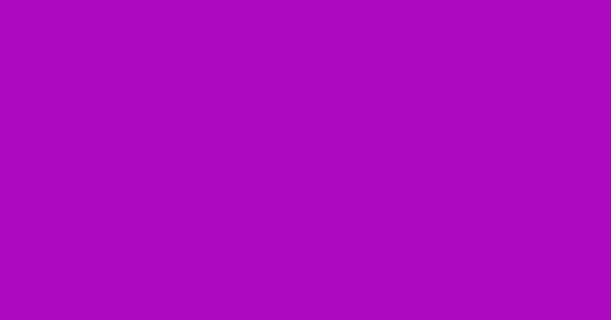#aa09be electric violet color image