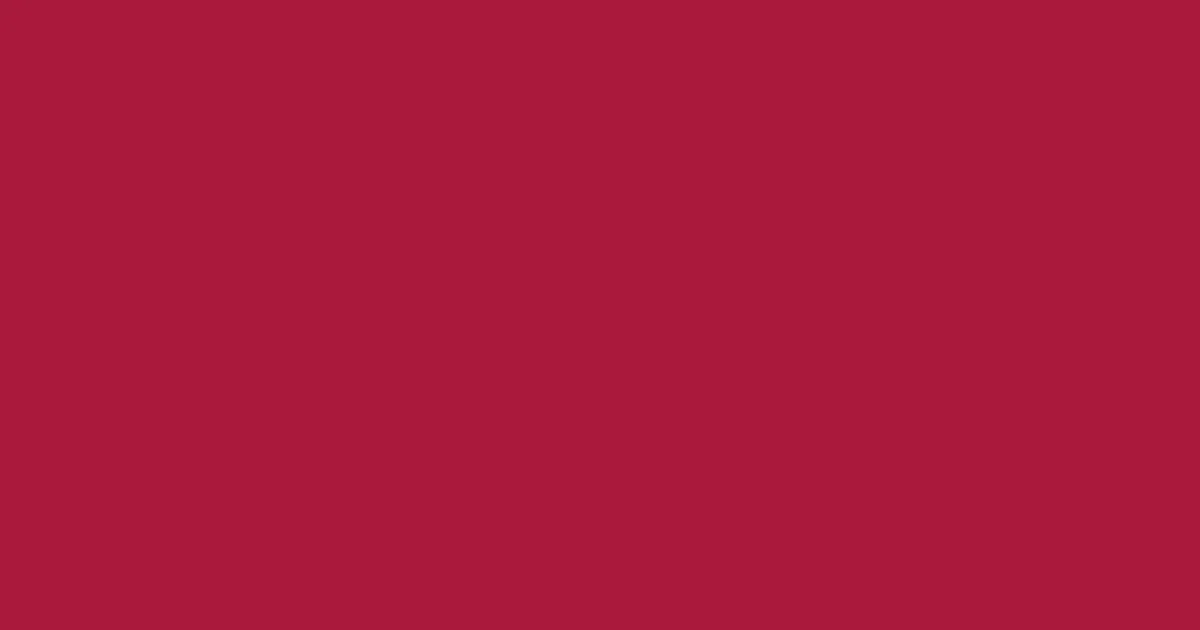 #aa193b cardinal color image