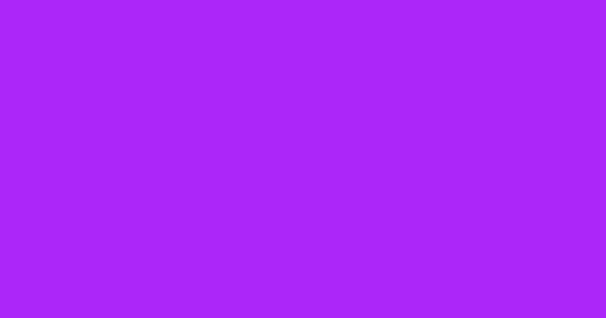 #aa25f9 electric violet color image