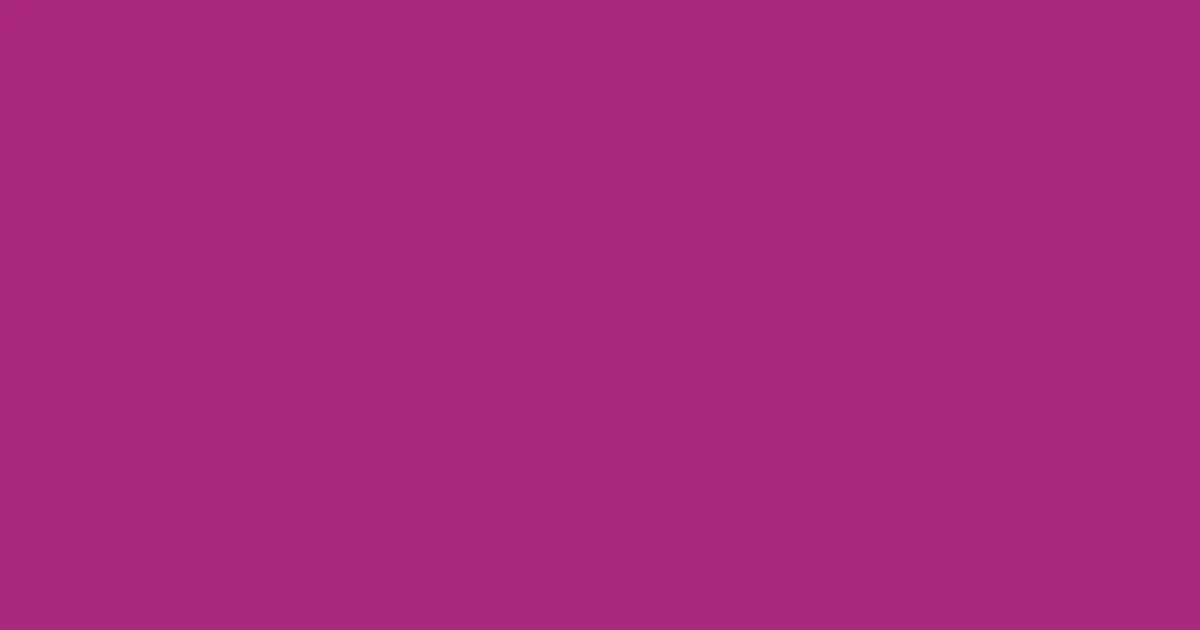 #aa287f medium red violet color image