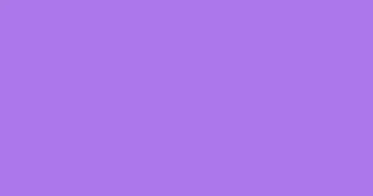 #aa76e5 medium purple color image