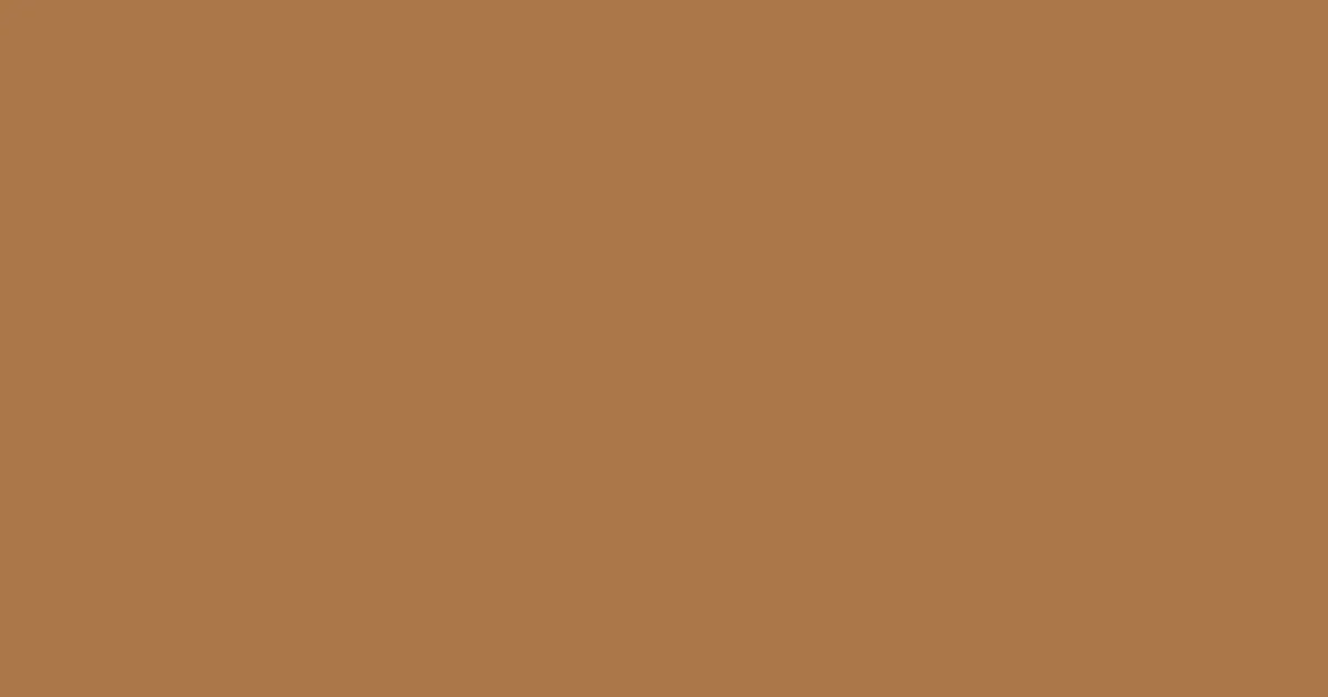 #aa7748 brown sugar color image