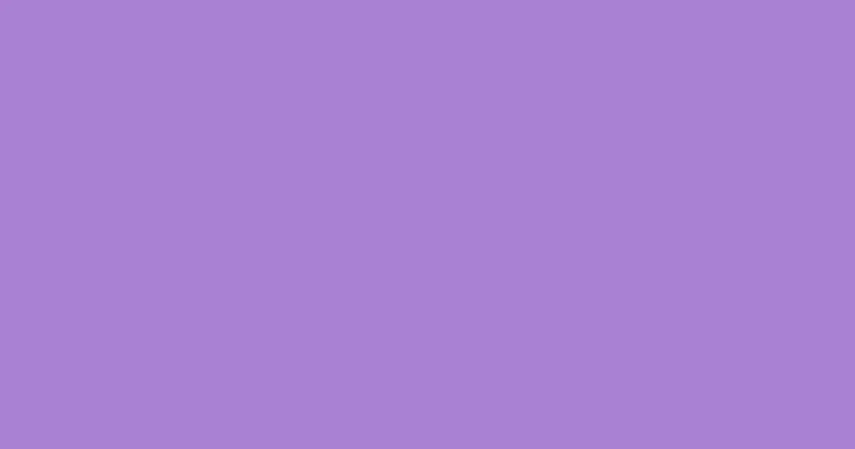 aa81d3 - Lilac Bush Color Informations