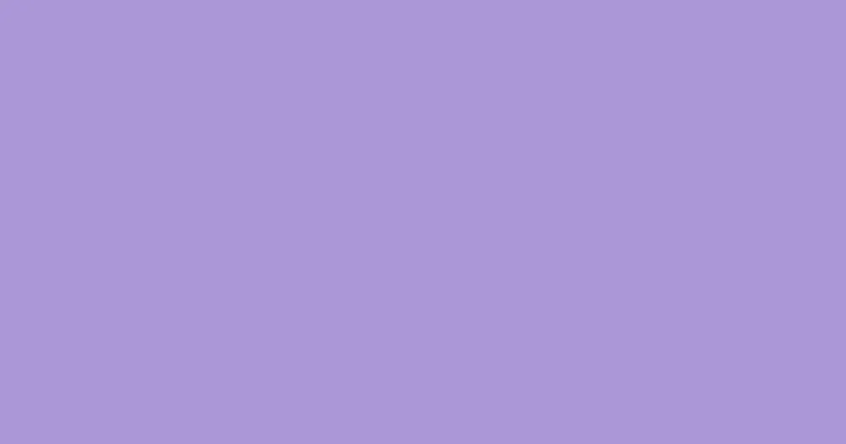 #aa97d6 cold purple color image