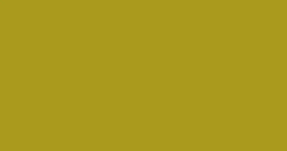 #aa9a1f lemon ginger color image