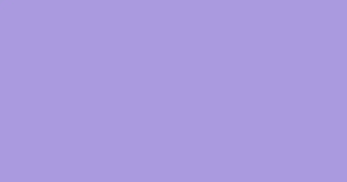 #aa9ae0 dull lavender color image