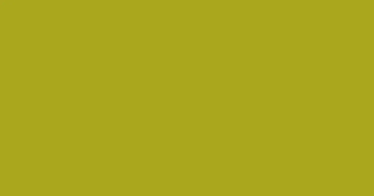 #aaa71e citron color image