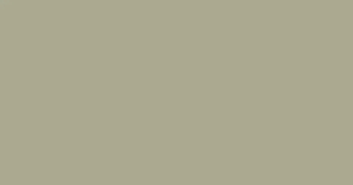 #aaaa90 gray olive color image