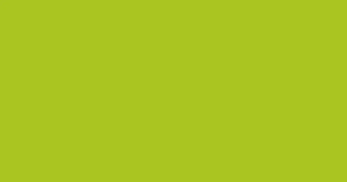 #aac521 key lime pie color image