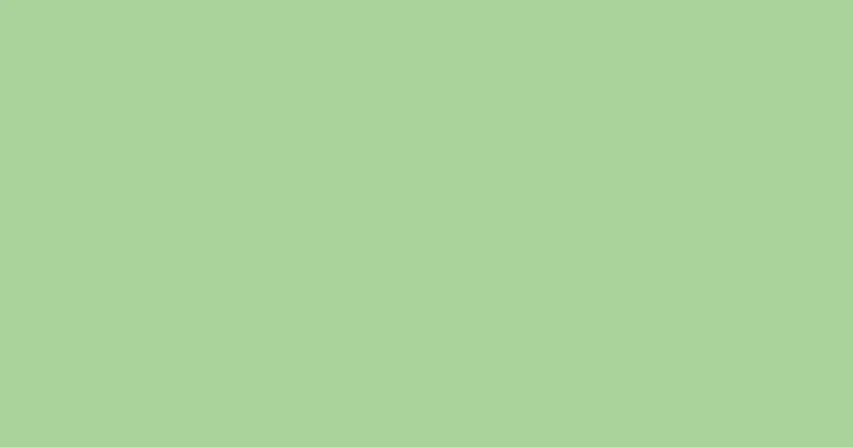 #aad39c moss green color image
