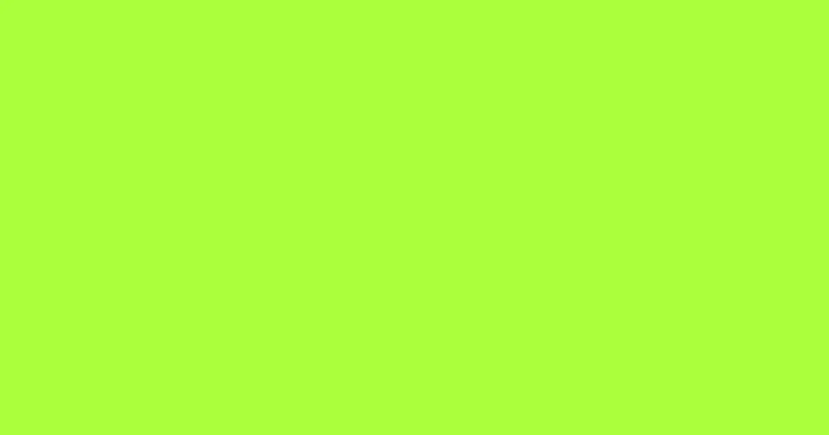 #aafe3b green yellow color image