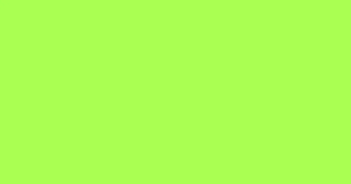 #aafe52 green yellow color image