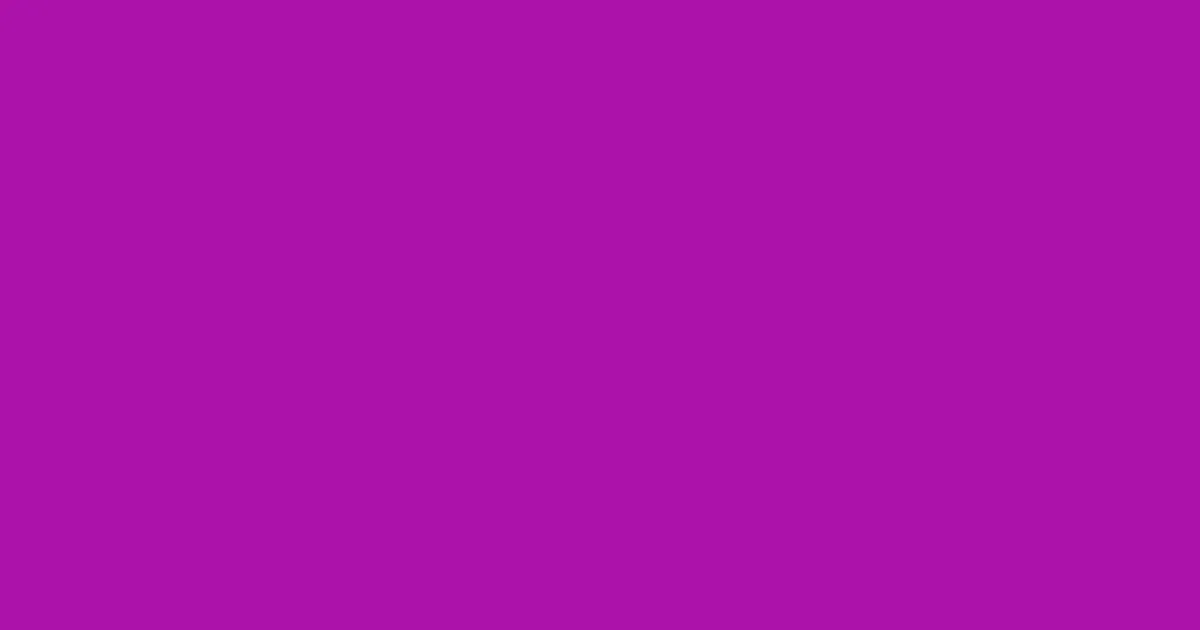 #ab12a9 violet eggplant color image