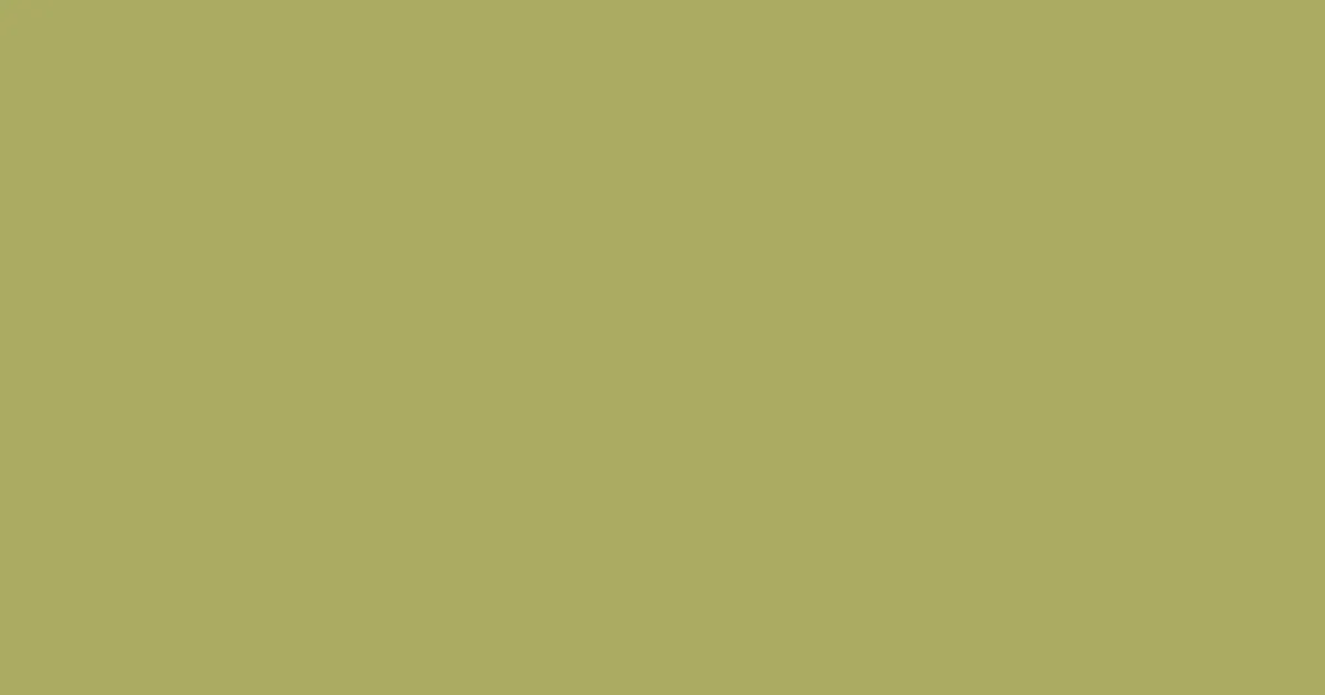 #abac63 green smoke color image