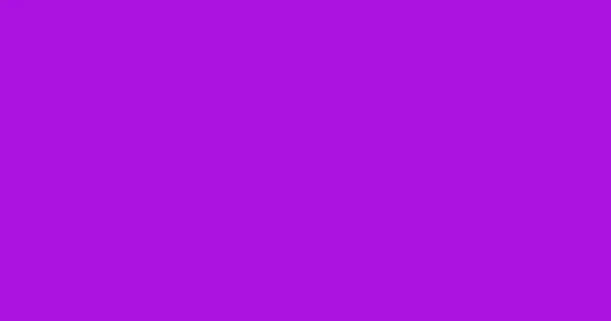 #ac11e0 electric violet color image