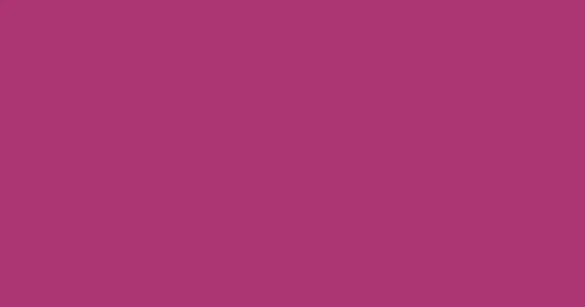 #ac3472 royal heath color image