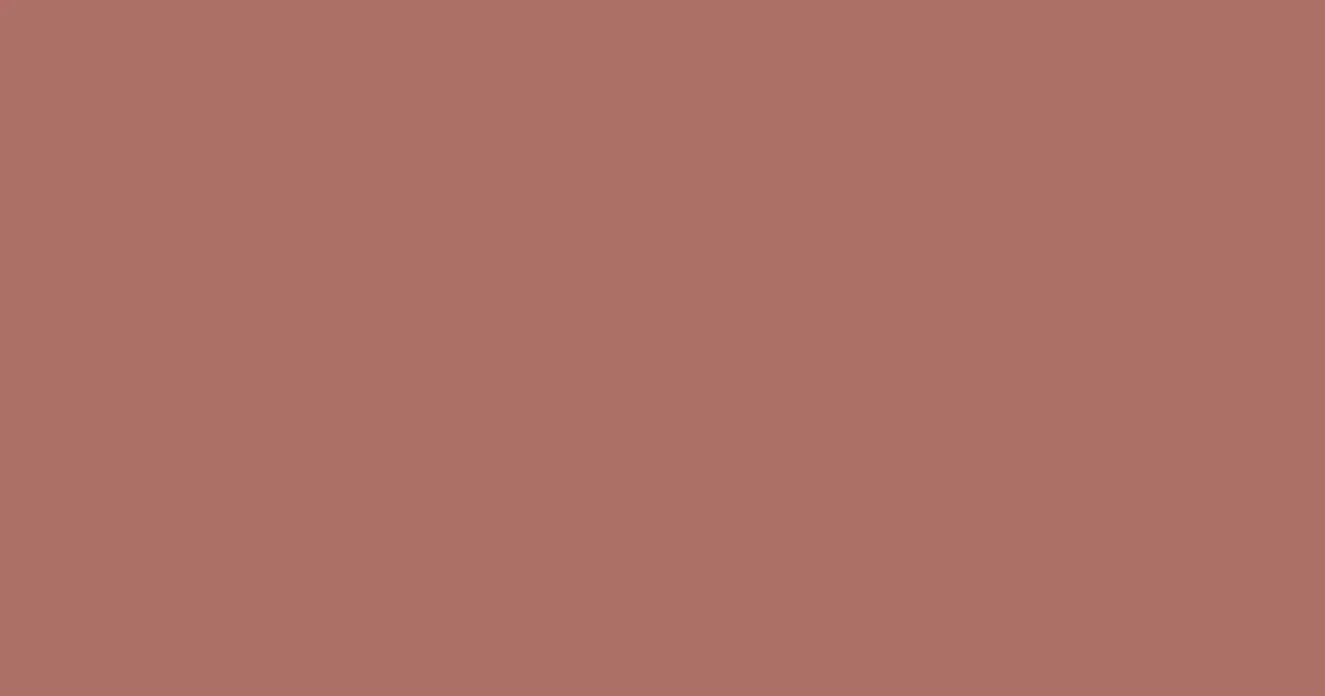 #ac7066 copper penny color image