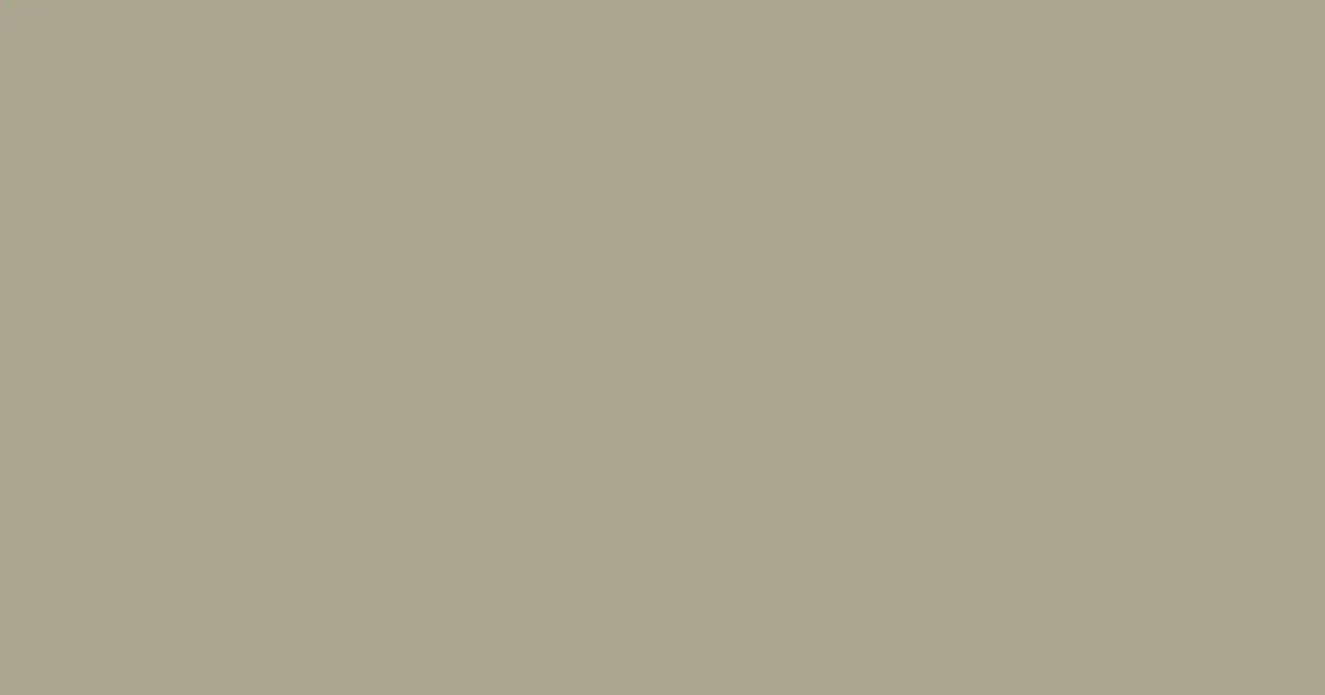 #aca691 gray olive color image