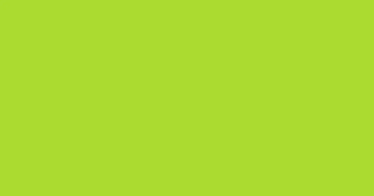 #acdb31 conifer color image