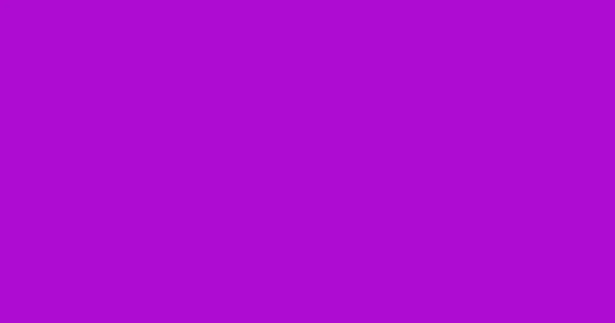 #ad0bd2 electric violet color image