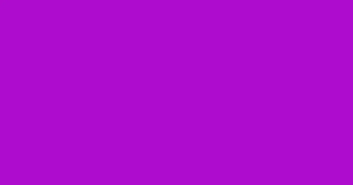 #ad0cce electric violet color image