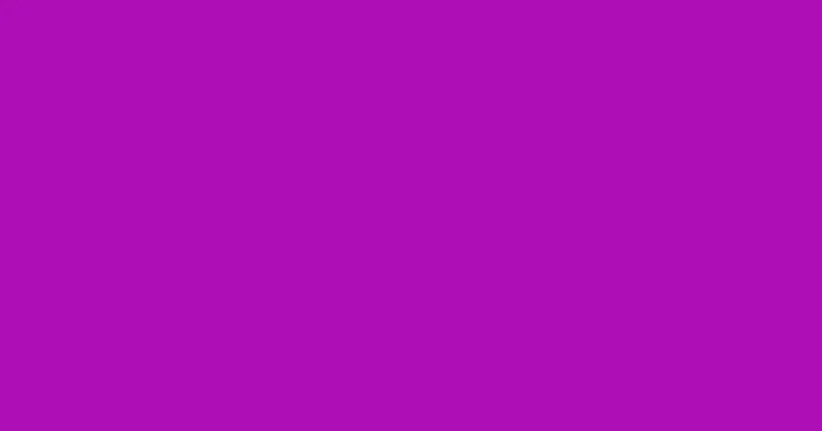 #ad0eb5 purple color image