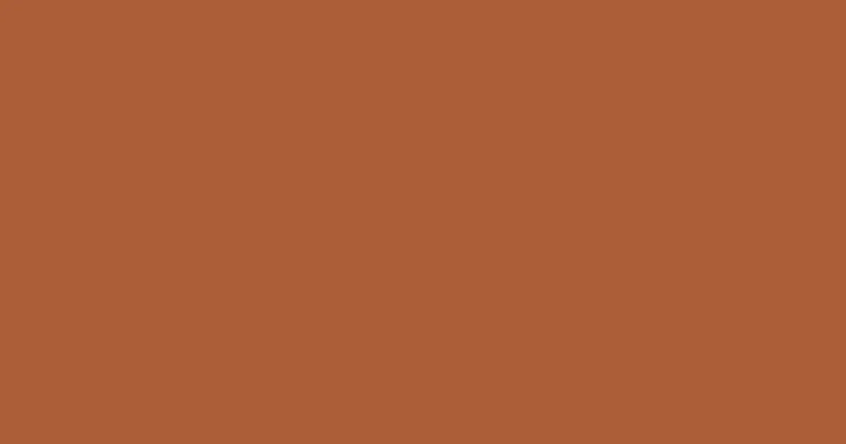 #ad5e38 brown rust color image