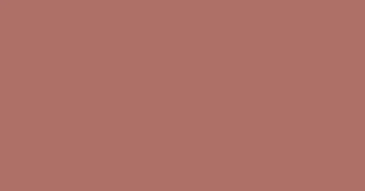 #ad7066 copper penny color image