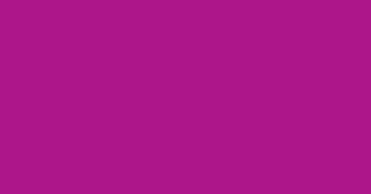 #ae168b red violet color image