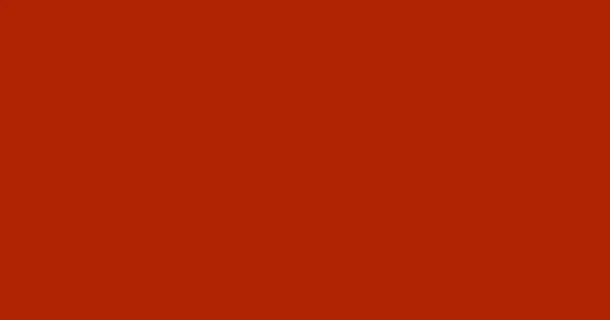 #ae2302 milano red color image