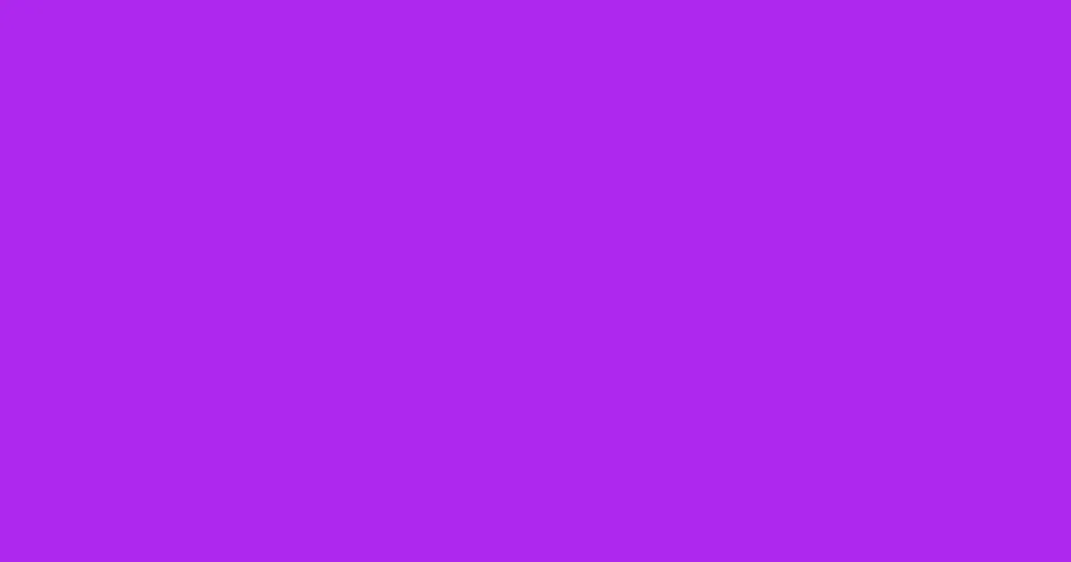 #ae28ed electric violet color image