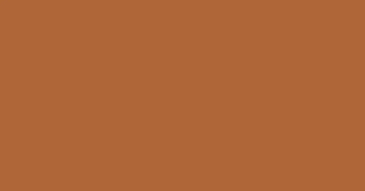#ae6637 brown rust color image