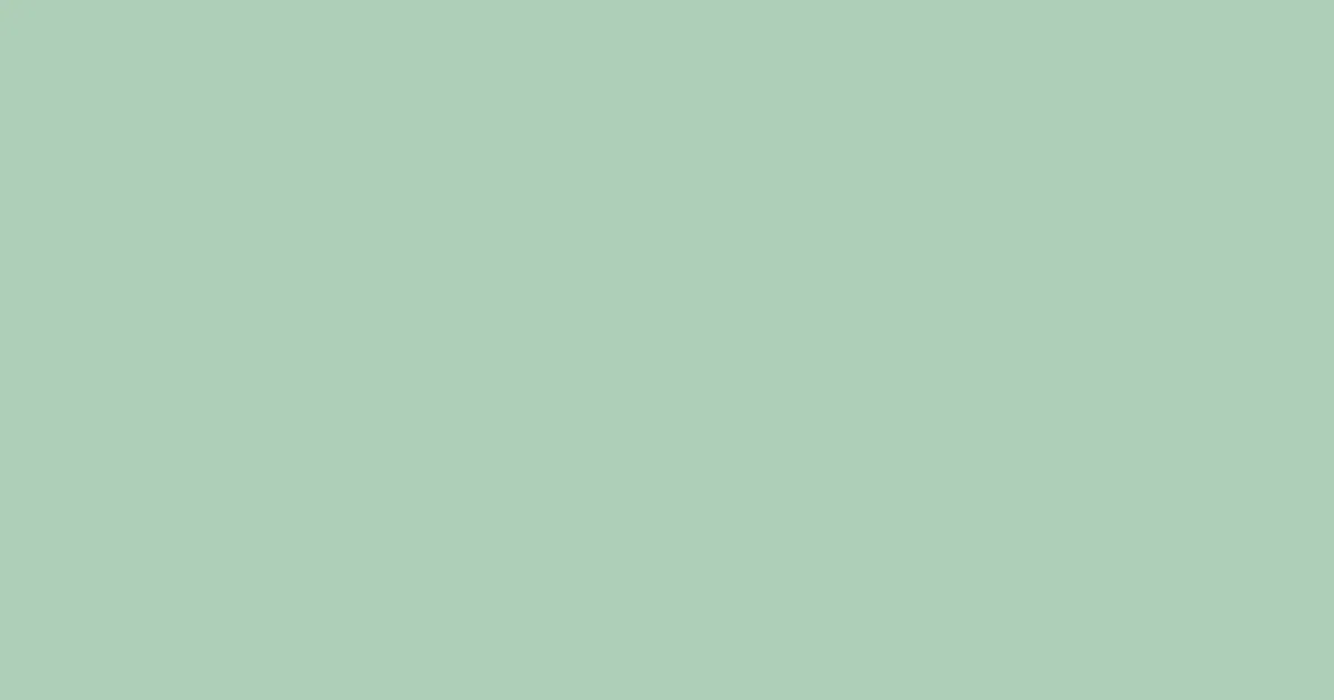 #aecfb8 gum leaf color image